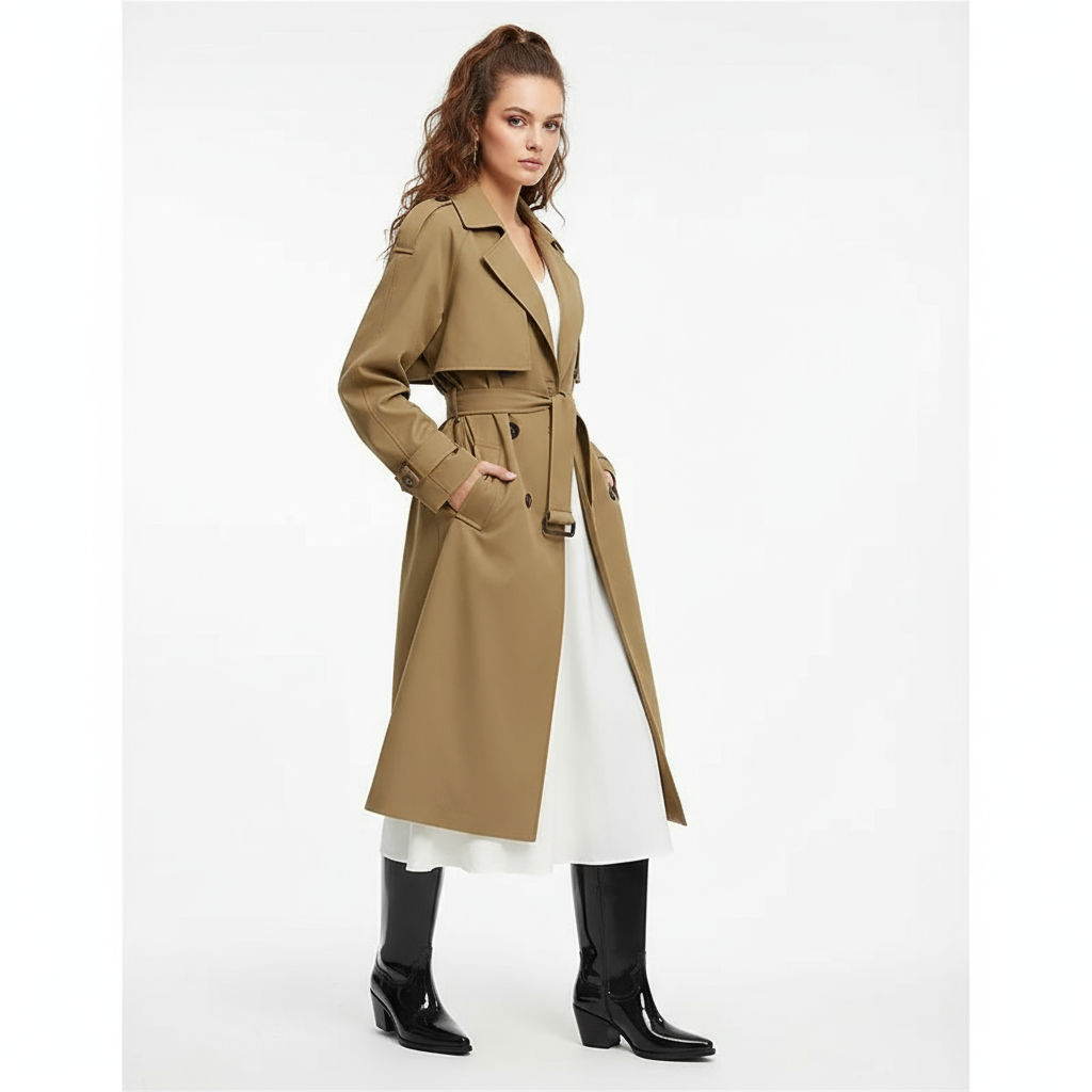 Błyszczące czarne kalosze Velaya z obcasem