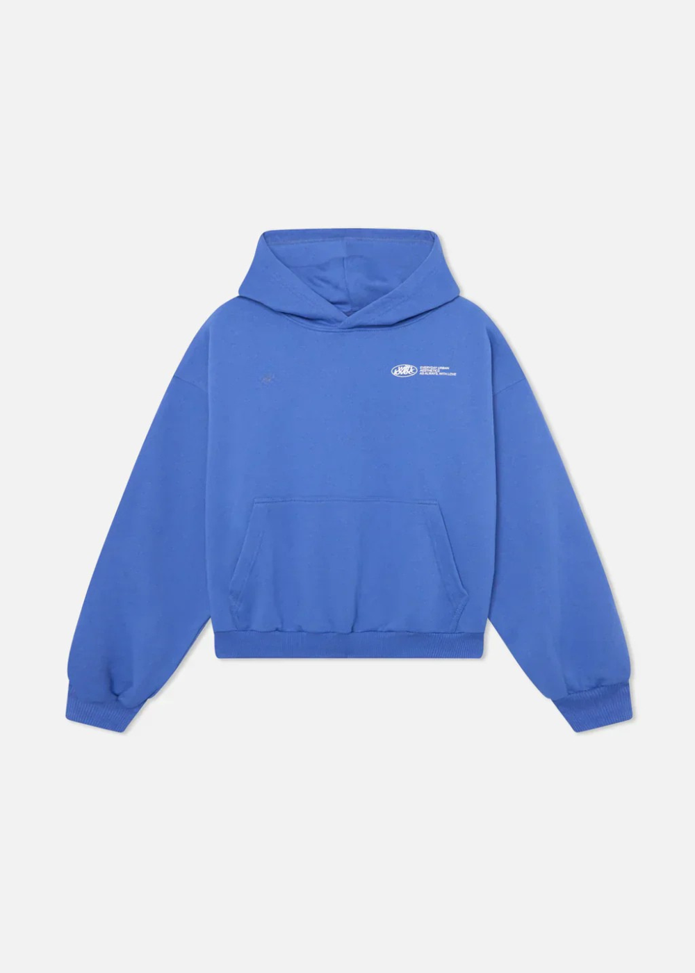 Niebieska bluza Withlove na płasko