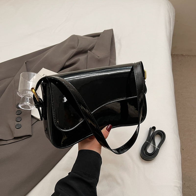 Scarlet Wave torebka – czarna / zwart – minimalistyczny outfit