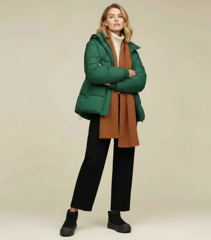 Lioran botki zimowe w kolorze czarnym – krótkie zamszowe buty z futerkiem